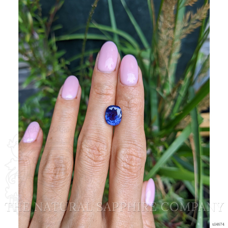 4.07 Ct. Color Change Sapphire from Ceylon (Sri Lanka)