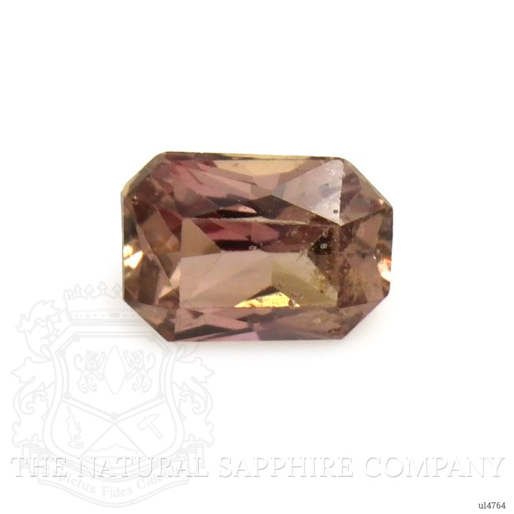 0.44 Ct. Pinkish Brown Sapphire from Ceylon (Sri Lanka)