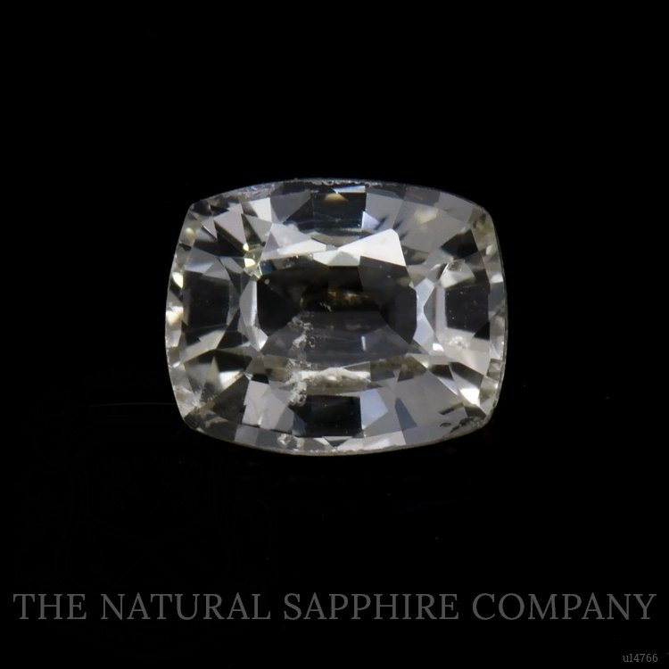 0.78 Ct. White Sapphire from Ceylon (Sri Lanka)