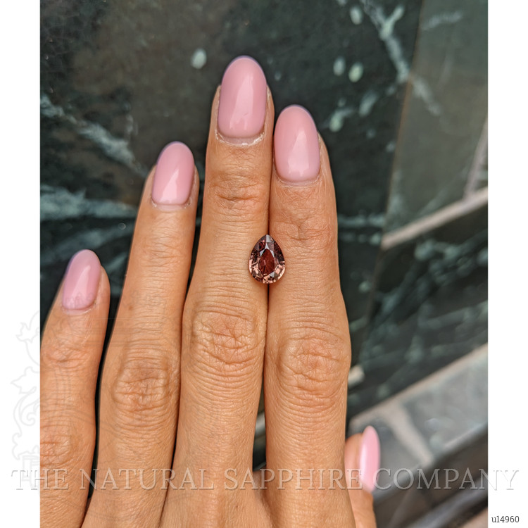 2.09 Ct. Orangish Brown Sapphire from Madagascar