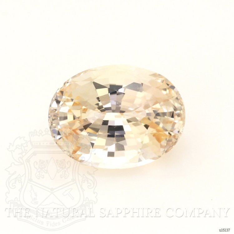 6.16 Ct. Peach Sapphire from Ceylon (Sri Lanka)