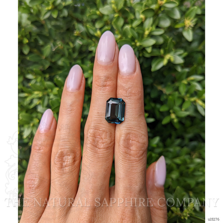 7.05 Ct. Bluish Green Sapphire from Madagascar