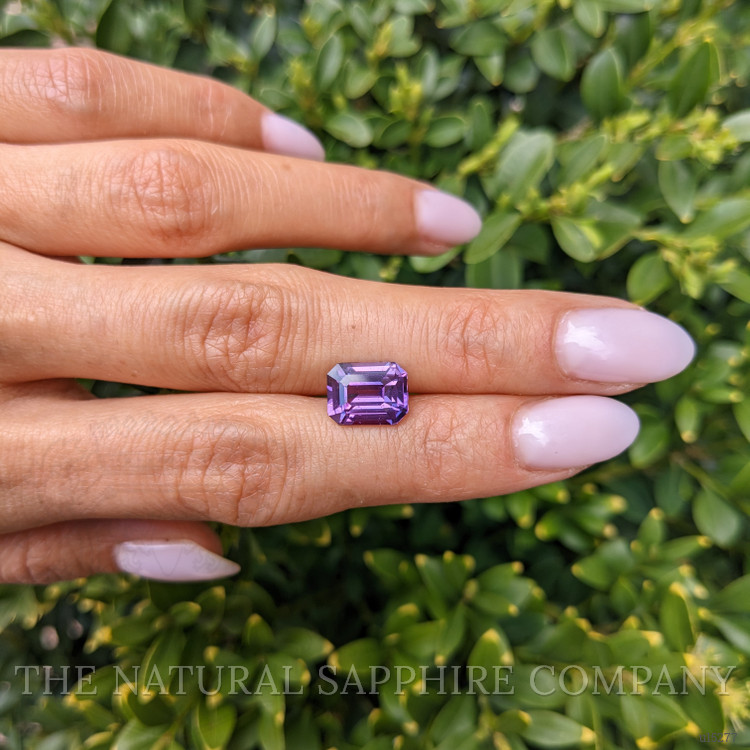 4.21 Ct. Purple Sapphire from Ceylon (Sri Lanka)
