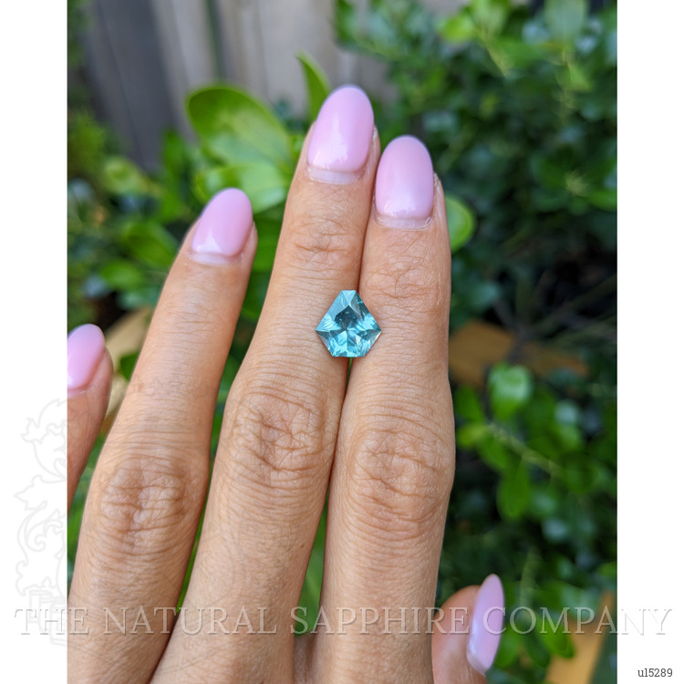 2.67 Ct. Greenish Blue Sapphire from Montana