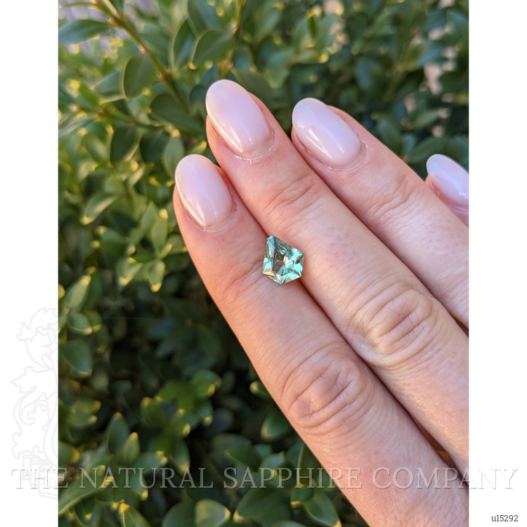 1.80 Ct. Green Sapphire from Montana