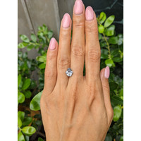 2.79 Ct. Greenish Blue Sapphire from Montana Life Style