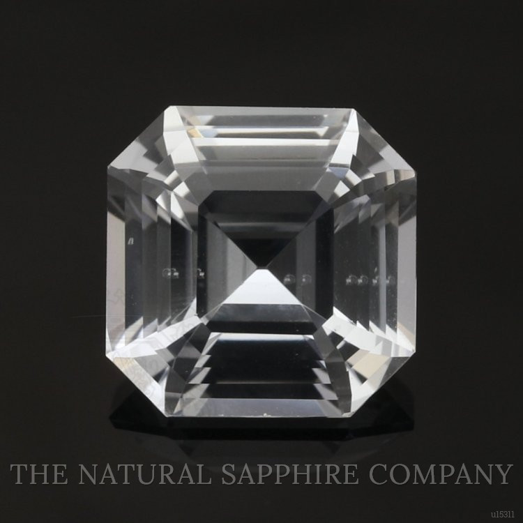10.18 Ct. White Sapphire from Ceylon (Sri Lanka)