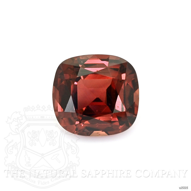 2.01 Ct. Reddish Orange Sapphire from Ceylon (Sri Lanka)