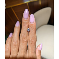 1.18 Ct. Bluish Grey Sapphire from Montana Life Style