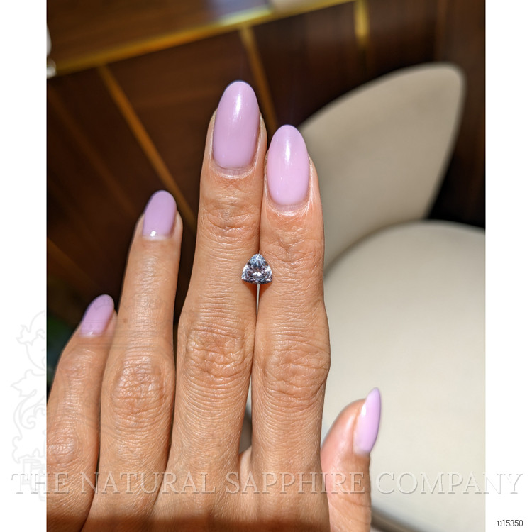 1.18 Ct. Bluish Grey Sapphire from Montana