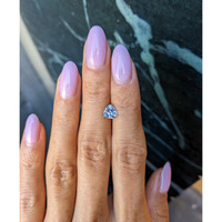 1.18 Ct. Bluish Grey Sapphire from Montana Life Style