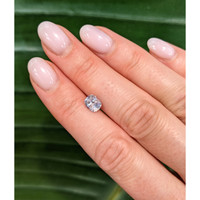 1.29 Ct. Bluish Grey Sapphire from Montana Life Style