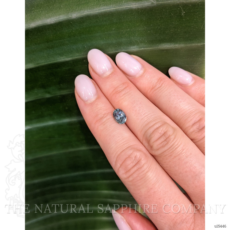 1.44 Ct. Greenish Blue Sapphire from Montana