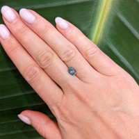 1.44 Ct. Greenish Blue Sapphire from Montana Life Style