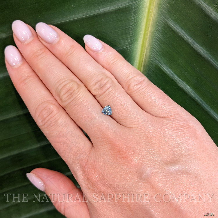 0.83 Ct. Greenish Blue Sapphire from Montana