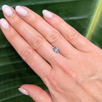 0.90 Ct. Greenish Blue Sapphire from Montana Life Style