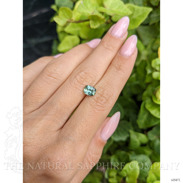 1.26 Ct. Green Sapphire from Montana