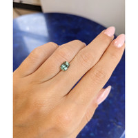 1.26 Ct. Green Sapphire from Montana Life Style