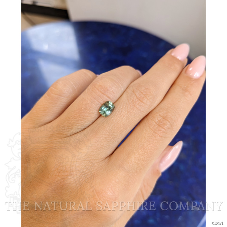 1.26 Ct. Green Sapphire from Montana