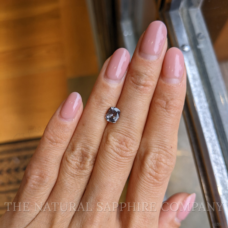 1.33 Ct. Greenish Brown Sapphire from Montana