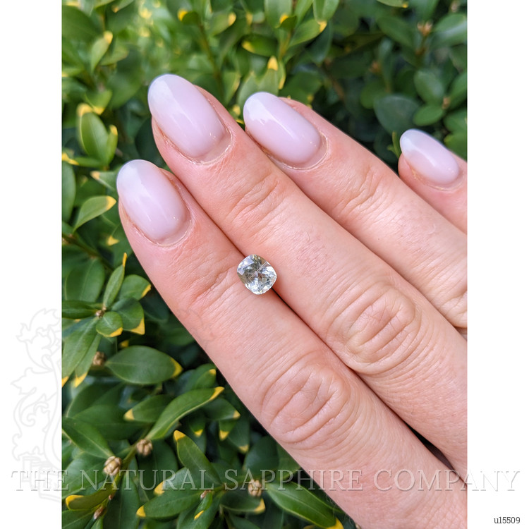 1.34 Ct. Green Sapphire from Montana