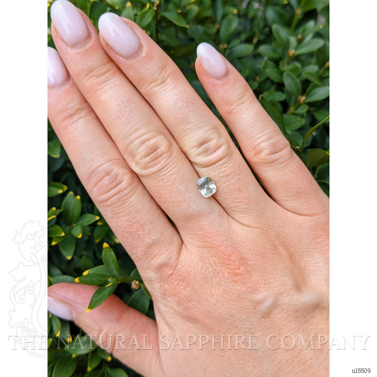 1.34 Ct. Green Sapphire from Montana