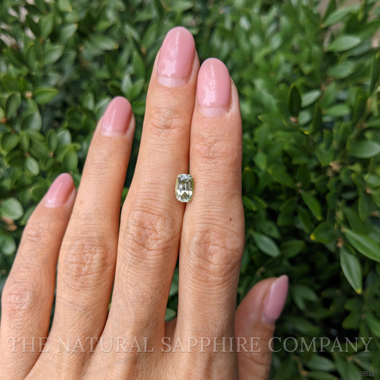 1.46 Ct. Yellowish Green Sapphire from Montana