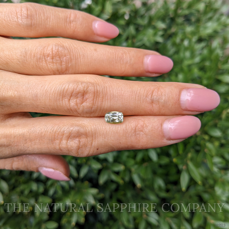 1.46 Ct. Yellowish Green Sapphire from Montana