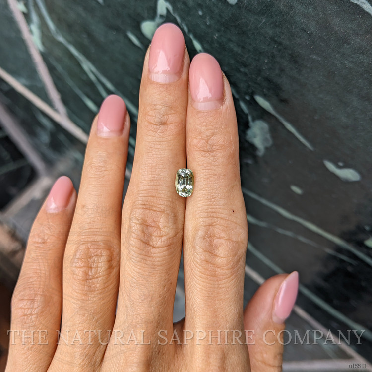 1.46 Ct. Yellowish Green Sapphire from Montana