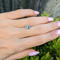 1.56 Ct. Bluish Green Sapphire from Montana Life Style