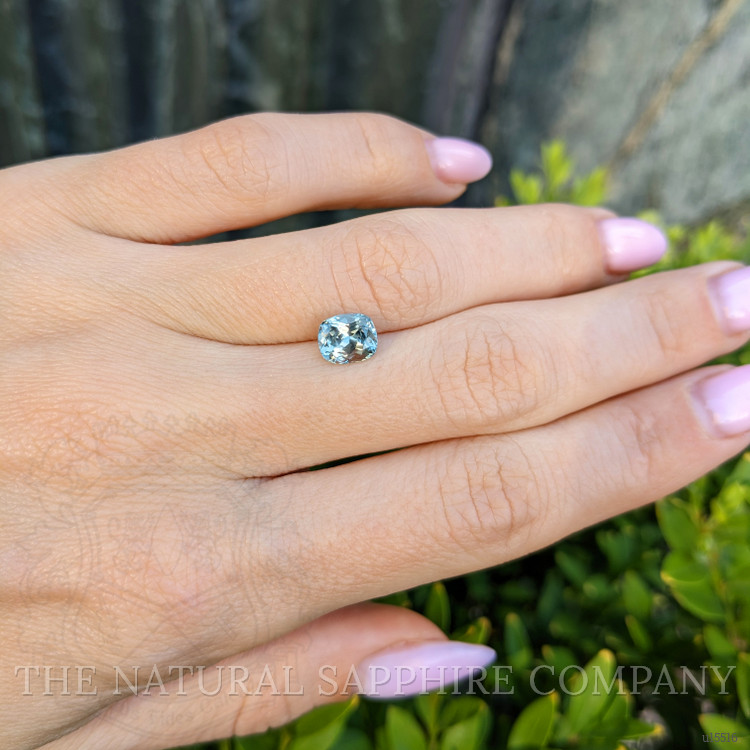 1.56 Ct. Bluish Green Sapphire from Montana