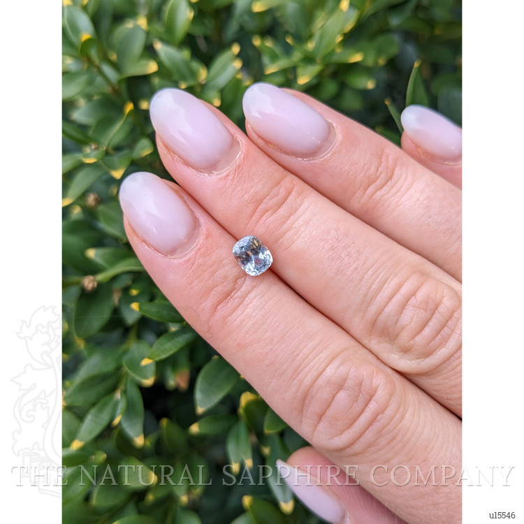 1.20 Ct. Greyish Blue Sapphire from Montana