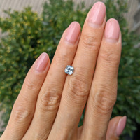 1.11 Ct. Greyish Blue Sapphire from Montana Life Style