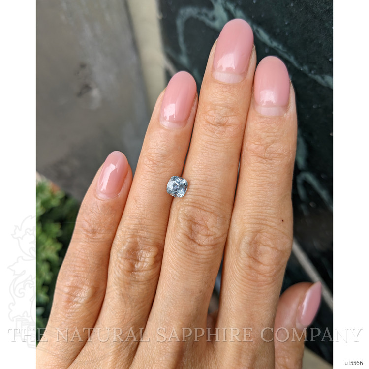 1.11 Ct. Greyish Blue Sapphire from Montana