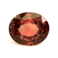 3.62 Ct. Orangish Brown Sapphire from Ceylon (Sri Lanka) Video