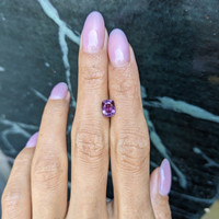 1.44 Ct. Purple Sapphire from Ceylon (Sri Lanka) Life Style