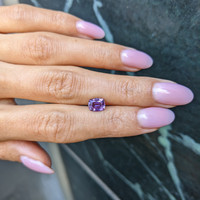 1.44 Ct. Purple Sapphire from Ceylon (Sri Lanka) Life Style