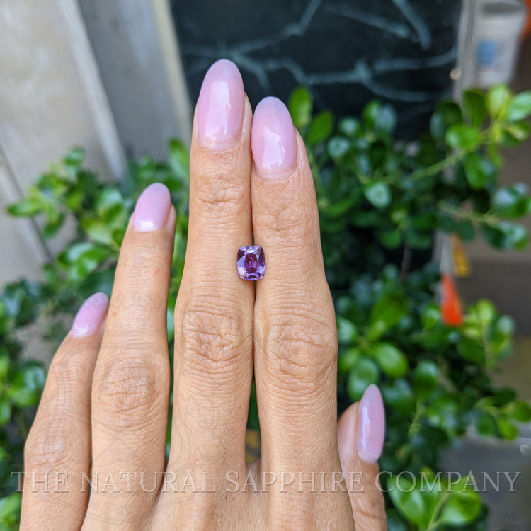 1.44 Ct. Purple Sapphire from Ceylon (Sri Lanka)