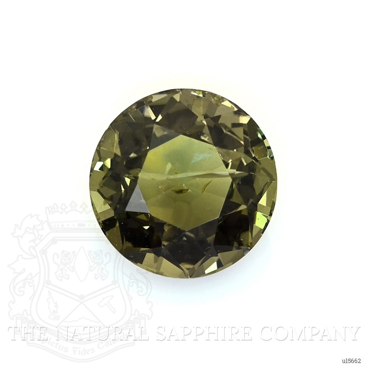 5.42 Ct. Green Sapphire from Ceylon (Sri Lanka)