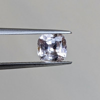 2.37 Ct. White Sapphire from Ceylon (Sri Lanka) Life Style