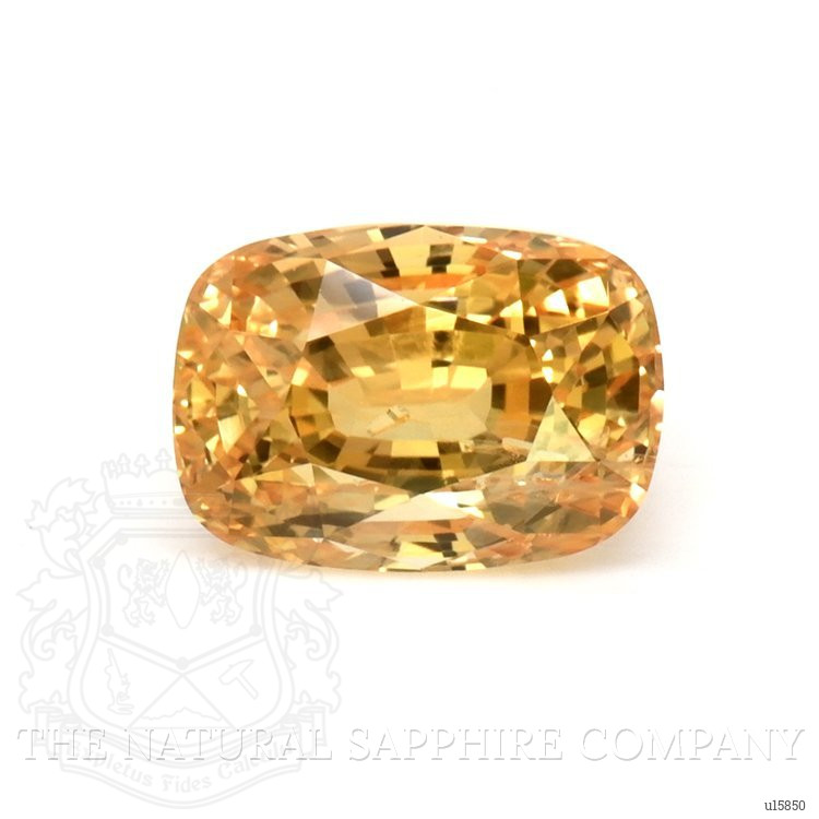 6.06 Ct. Peach Sapphire from Ceylon (Sri Lanka)