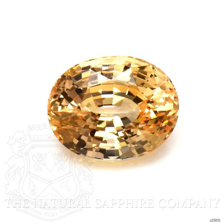 5.66 Ct. Peach Sapphire from Ceylon (Sri Lanka)