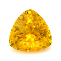 1.17 Ct. Orangish Yellow Sapphire from Ceylon (Sri Lanka) Video