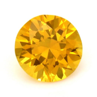 0.83 Ct. Yellowish Orange Sapphire from Ceylon (Sri Lanka) Video