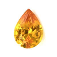0.74 Ct. Orange Sapphire from Ceylon (Sri Lanka) Video
