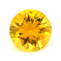 0.95 Ct. Yellowish Orange Sapphire from Ceylon (Sri Lanka) Video