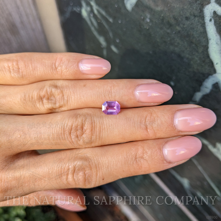 1.10 Ct. Purple Sapphire from Ceylon (Sri Lanka)