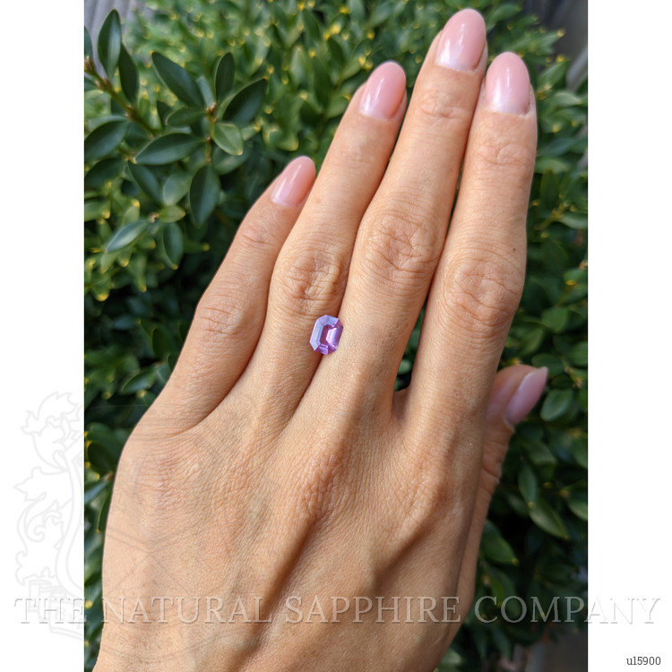 1.10 Ct. Purple Sapphire from Ceylon (Sri Lanka)