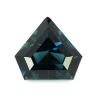 2.06 Ct. Bluish Green Sapphire from Ceylon (Sri Lanka) Video