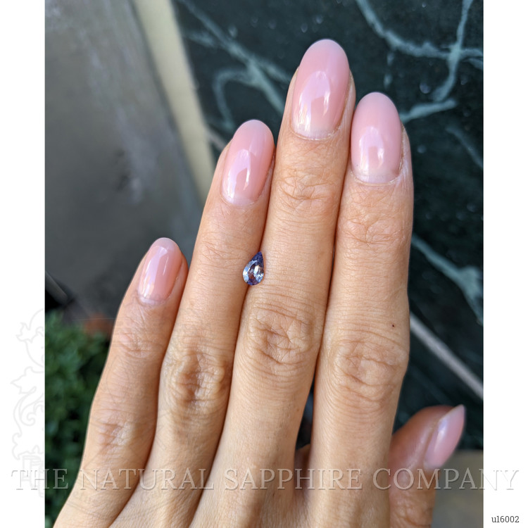 0.50 Ct. Purple Sapphire from Ceylon (Sri Lanka)